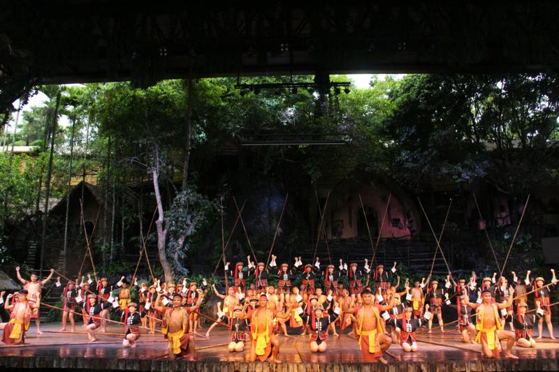 1、《檳榔·古韻》實景演出(1)